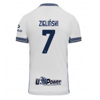 Camiseta Inter Milan Piotr Zielinski #7 Segunda Equipación Replica 2024-25 mangas cortas